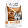 Offre d'essai : Croquettes, boîtes et friandises Wolf of Wilderness - Croquettes Soft Wide Acres, poulet (350 g)
