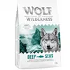 1kg Wolf of Wilderness Adult Deep Seas, hareng - Croquettes pour chien