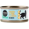 6x70g Cosma Nature poulet, thon, fromage - Pâtée pour chat