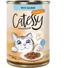 12x400g Catessy Bouchées en gelée saumon - Pâtée pour chat