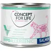 Concept for Life Veterinary Diet Hypoallergenic saumon pour chat - 6 x 185 g