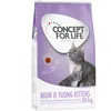 10kg Mum & Young Kittens Concept for Life Croquettes pour chat