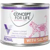 6x200g Veterinary Diet Renal Concept for Life saumon humide chat adult...
