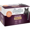 6x100g Smilla Sterilised en barquettes dinde, saumon - Pâtée pour chat