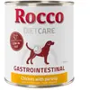 6x800g Rocco Diet Care Gastro Intestinal poulet, panais - Pâtée pour chien