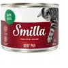 6x200g Smilla boeuf boeuf, canard - Pâtée pour chat