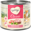 6x200g Feringa Kitten saumon, poulet - Pâtée pour chaton