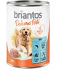 Briantos Delicious Paté 6 x 400 g pour chien - poisson, petits pois