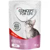 Concept for Life Kitten en gelée boeuf sans céréales pour chat  - 12 x 85 g