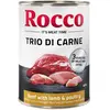 Rocco Classic Trio de viandes 6 x 400 g pour chien - boeuf, agneau, vo...