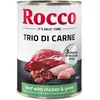 Rocco Classic Trio de viandes 6 x 400 g pour chien - boeuf, poulet, gi...