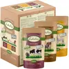 Lukullus Adult Mini sans céréales 6 x 150 g pour chien - lot mixte