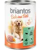 Briantos Delicious Paté 6 x 400 g pour chien - agneau, carottes