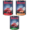 6x400g Rocco Classic lot mixte exclusif au boeuf - Pâtée pour chien