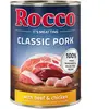 Rocco Classic Pork 6 x 400 g pour chien boeuf, poulet
