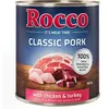 Rocco Classic Pork 6 x 800 g pour chien poulet, dinde