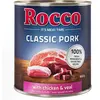 Rocco Classic Pork 6 x 800 g pour chien poulet, veau