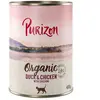 6x400g Organic bio canard, poulet, potiron Purizon Boîtes pour chat : -15 % !