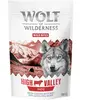 Wolf of Wilderness Bouchées 180 g pour chien - MINI High Valley - boeu...
