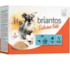 12x100g saumon Delicious Paté Briantos nourriture humide pour chien
