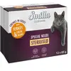 Smilla Sterilised Bouchées aux légumes 12 x 85 g pour chat - dinde, ha...