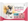 Offre d'essai Briantos 4 x 100 g pour chien - Bouchées en sauce (saumo...
