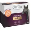Smilla Sterilised Bouchées aux légumes 12 x 85 g pour chat - saumon, c...