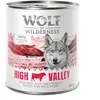 Wolf of Wilderness Adult - Single Protein 6 x 800 g pour chien - High Valley, boeuf