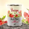 Purizon Adult sans céréales, 400 g pour chien - Single Meat : boeuf, fleurs d'hibiscus