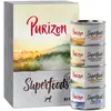 Purizon Superfoods 6 x 140 g pour chien - lot mixte (2 x poulet, 2 x t...