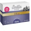 Smilla Deluxe Bouchées 12 x 85 g pour chat - veau, carottes