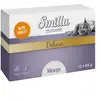 Smilla Deluxe Mousse 12 x 85 g pour chat - dinde, basilic