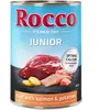 Rocco Junior 6 x 400 g pour chien - boeuf, saumon, pommes de terre