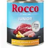 Rocco Junior 6 x 800 g pour chien - boeuf, poulet, pommes de terre