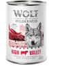 Wolf of Wilderness Adult - Single Protein 6 x 400 g pour chien - High Valley, boeuf