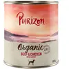 Purizon Organic Bio 6 x 800 g pour chien - boeuf, poulet & carottes