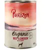 400g Purizon Adult boeuf bio, poulet bio - Pâtée pour chien