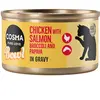6x80g blanc de poulet, saumon Cosma Bowl nourriture humide pour chat