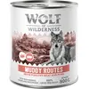 Wolf of Wilderness Senior  Expedition  6 x 800 g pour chien - Muddy Ro...