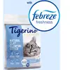 Litière Tigerino Premium Febreze Cotton Fresh pour chat - 12 kg