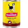 12x400g Essentials Smilla Bouchées en gelée pour chat