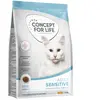 3kg Concept for Life CAT Sensitive croquettes pour chat