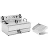 Friteuse À Beignets Friteuse À Donut Friteuse Pâtisserie Inox 16 l 300...