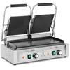 Machine À Panini Double Plancha Électrique Professionnelle 3600W Lisse...