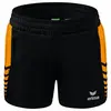 Short de travail Erima Six Wings noir/nouveau orange - 38