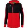 Veste de survêtement à capuche femme Erima Six Wings Rouge 38 1032265