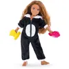 Simba Corolle Girls - Poupee Mannequin - Coffret Melody Pyjama Party - 28cm