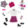 Accessoires poupée - COROLLE - Dressing Collège Anglais - 8 accessoires - dès 4 ans