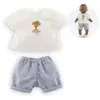T-Shirt et Short Petit Explorateur 30cm  