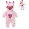 Pyjama Licorne Rose vêtement pour poupée Ma Corolle 36cm, Corolle